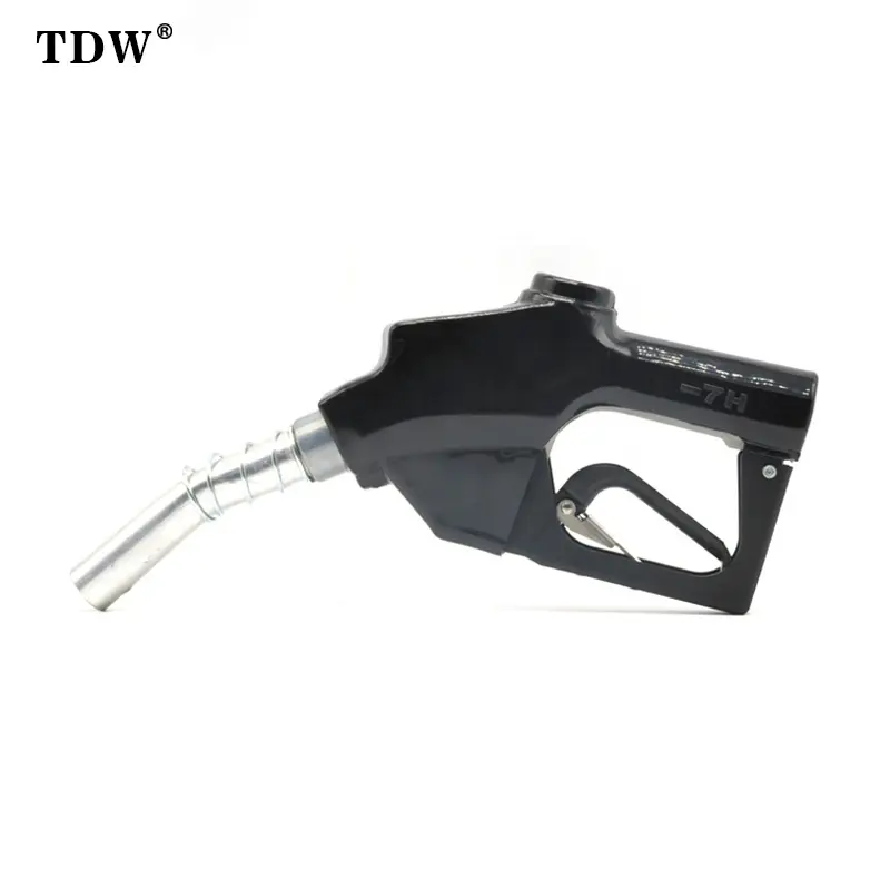 TDW Gas Station Equipment High Flow Automatic Fuel Nozzle Oil gun For Petrol Diesel