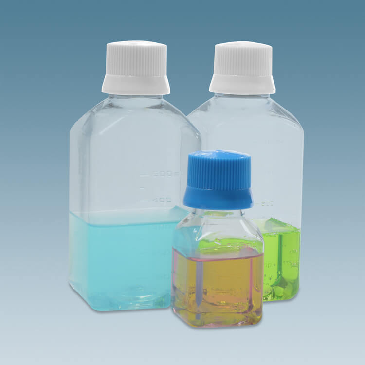 0,8 oz-33,8 oz квадратные ПЭТ медиа бутылки с закрытием