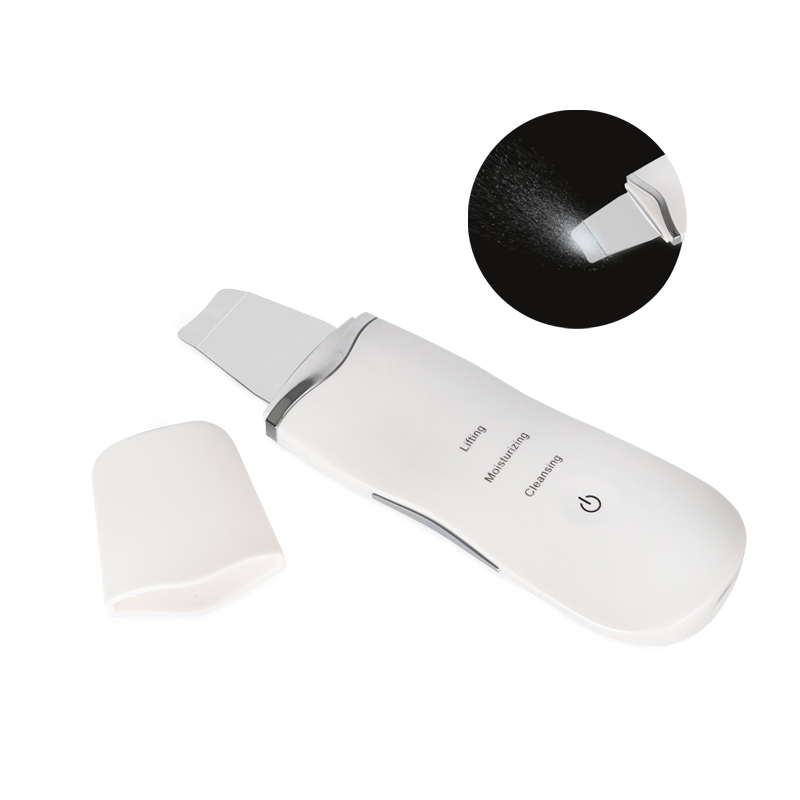 Beuty care beauty peeling ultrasonic portable ultrasound facial spatula skin scrubber