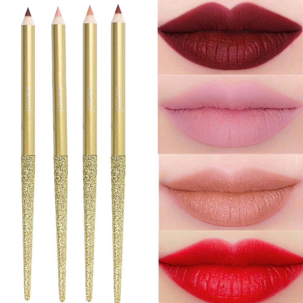 High Quality Brown Nude Matte Lip Liners Custom Vendor Lip Liner And Lip Gloss Set
