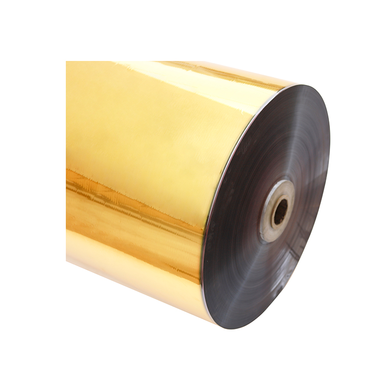 New Gold And Silver Wire Type Polyester Film For Metallic Yarn Slitting
