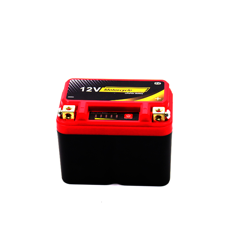 12,8 v Lifepo4 12v 130CCA перезаряжаемый литий-ионный скутер Стартер батареи мотоцикла