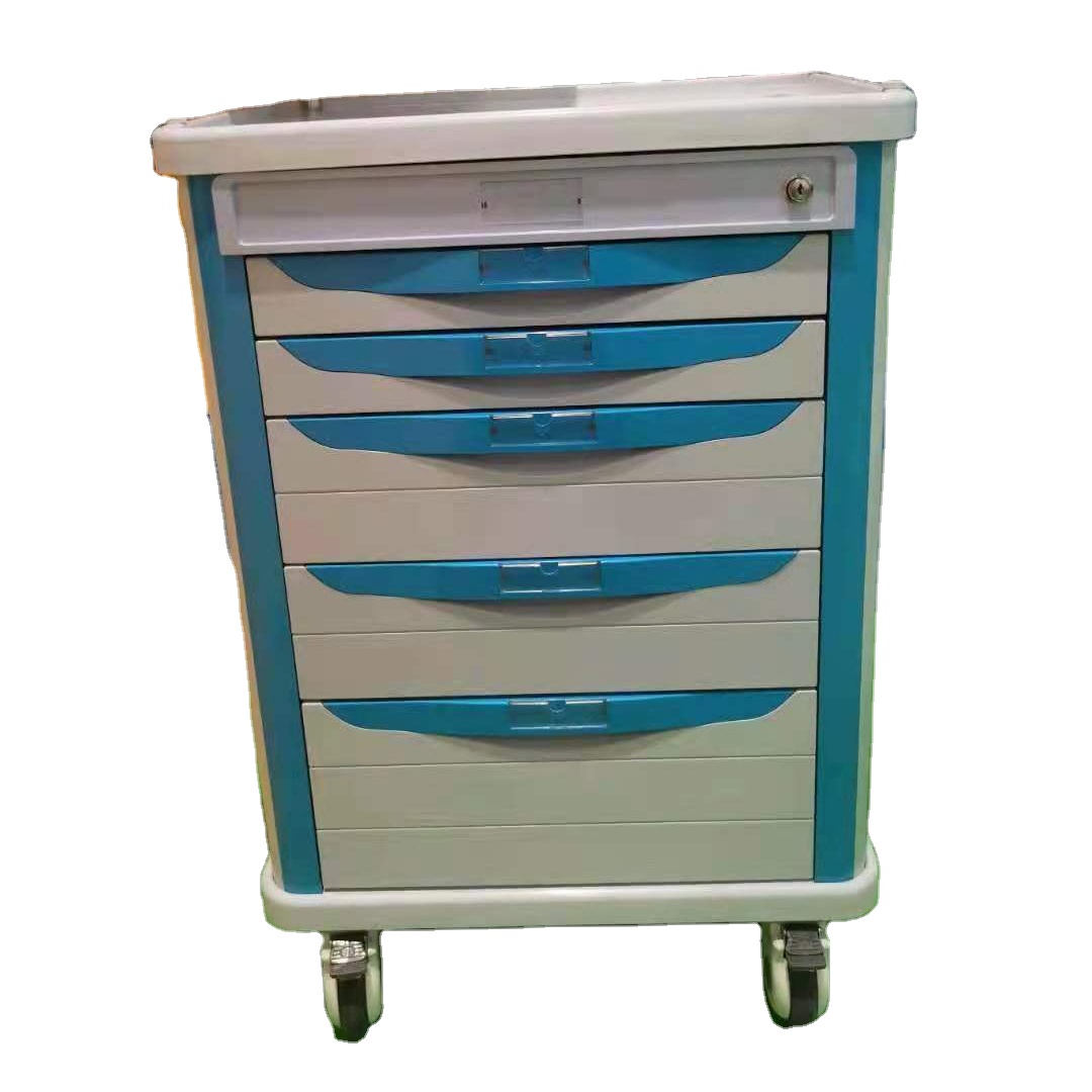 Emergency trolley for hospital medical trolley with high quality best selling model