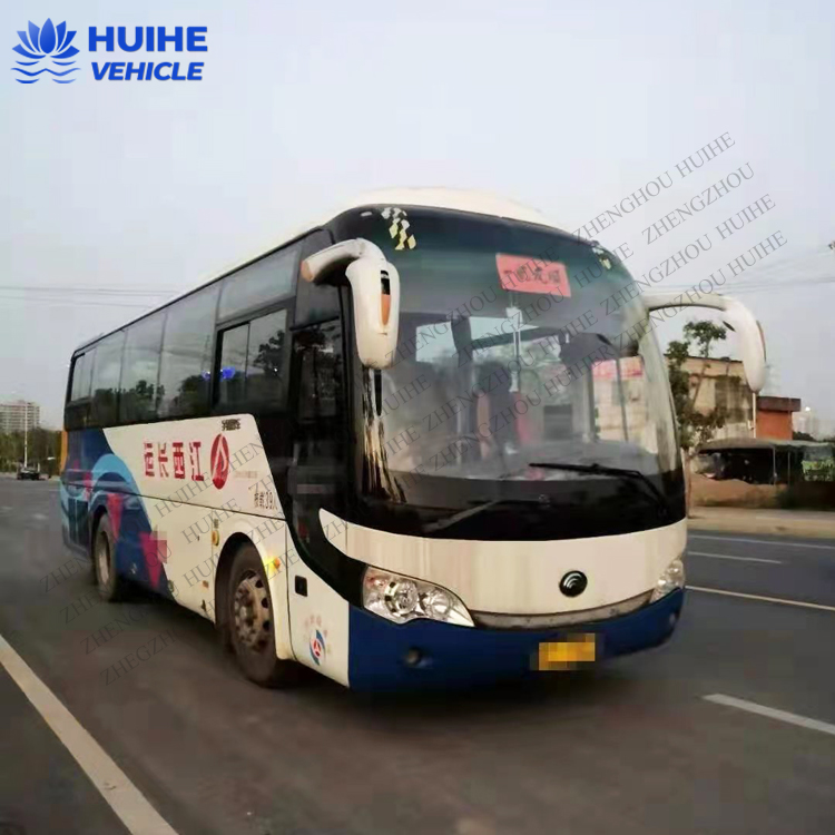 Подержанный автобус, низкая цена, 45 сидений, Подержанный автобус YUTONG