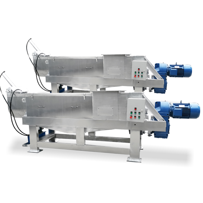 Municipal garbage organic waste recycling dehydrator dewater machine