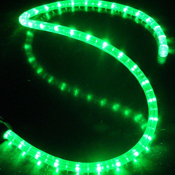 360 Degrees Round 25MM LED Neon Rope Light 110V 220V Flex led light rope