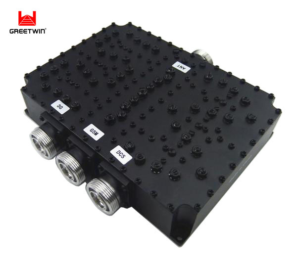 Greetwin2 RF power Triplexer multiplexer combiner 800-960 МГц, 1710-1880 МГц, 1920-2170 МГц