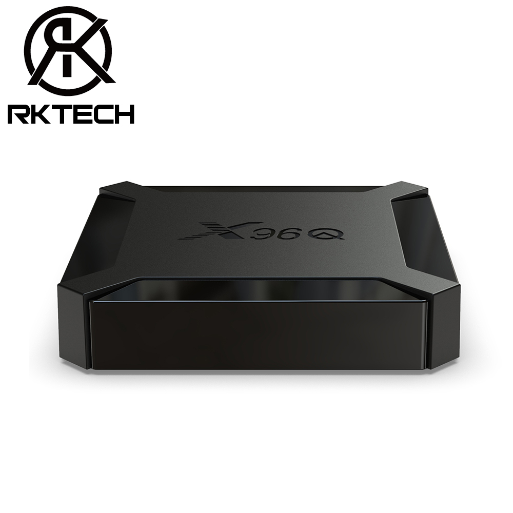 RK последняя TV Box X96Q Allwinner H313 1G/8G 2,4 ГГц 100M LAN Android 10 4K с поддержкой IPTV