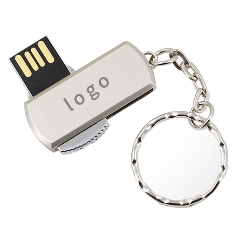 Поворотный Кулон Пользовательский логотип Usb 2,0 металлическая Usb флэш-память Usb флэш-накопитель 8 Гб 16 Гб 64 Гб 128 ГБ 512 ГБ