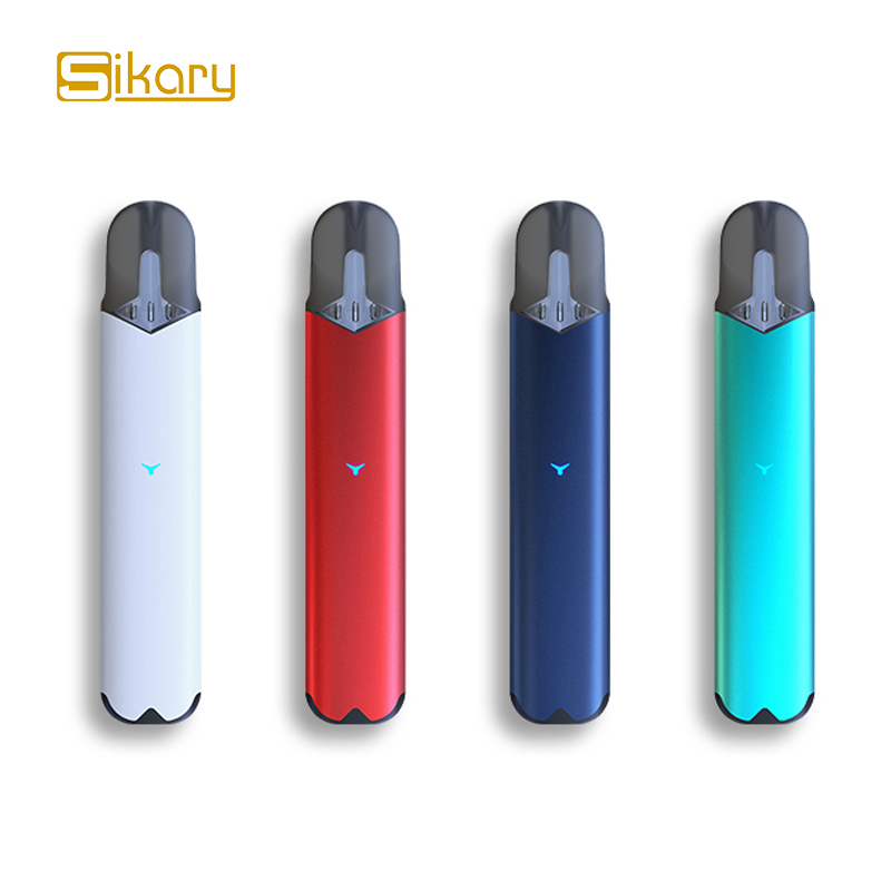 OEM оптовая продажа Sikary Vape 400 мАч 2 мл перезаряжаемая электронная сигарета одноразовая система Vape Pen