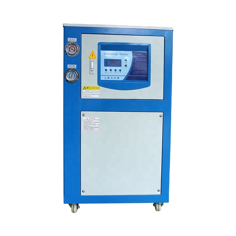 Hot Selling 3HP Industrial Water Chiller Price 2.62KW Water Cooling System Water Air Cooled Screw Chiller For Molding Industry