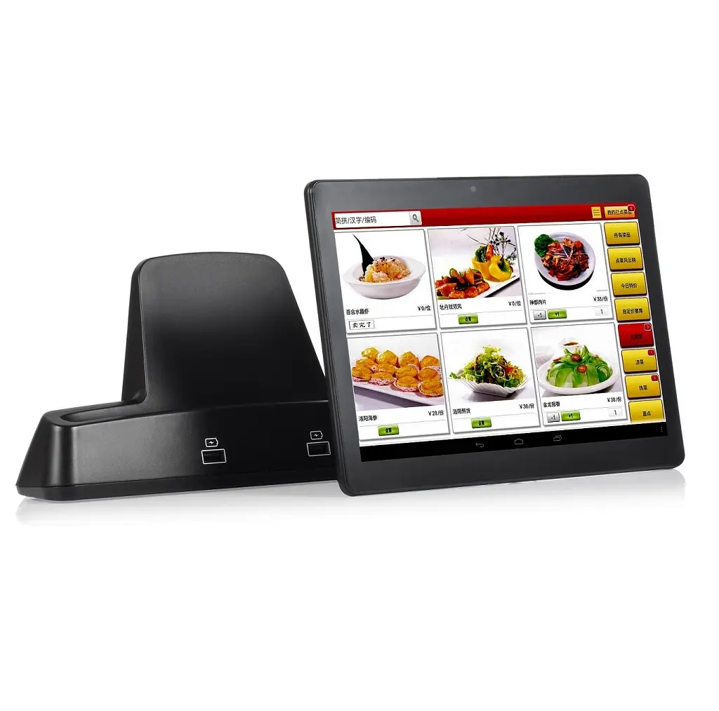 Great Asia digital drawing tablet restaurant 10 inch magnetic holder for hotel pc without camera pos wall mount tablet