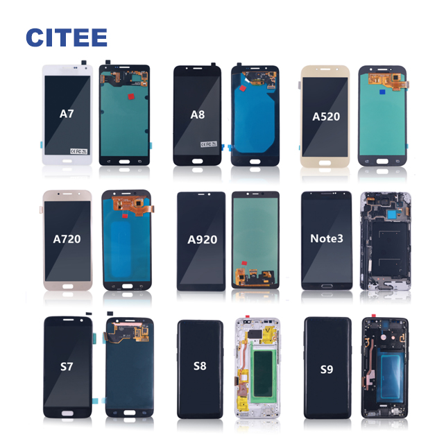 Сменный ЖК-дигитайзер для samsung galaxy s4 s5 s6 s7 s8 s10 a30 a40 a50 a51 note 9 10 j2 j6 дисплей