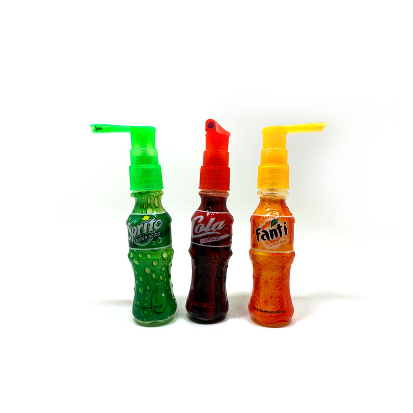 Duck beak bottle fruit flavor mouth spray sugar liquid sugar