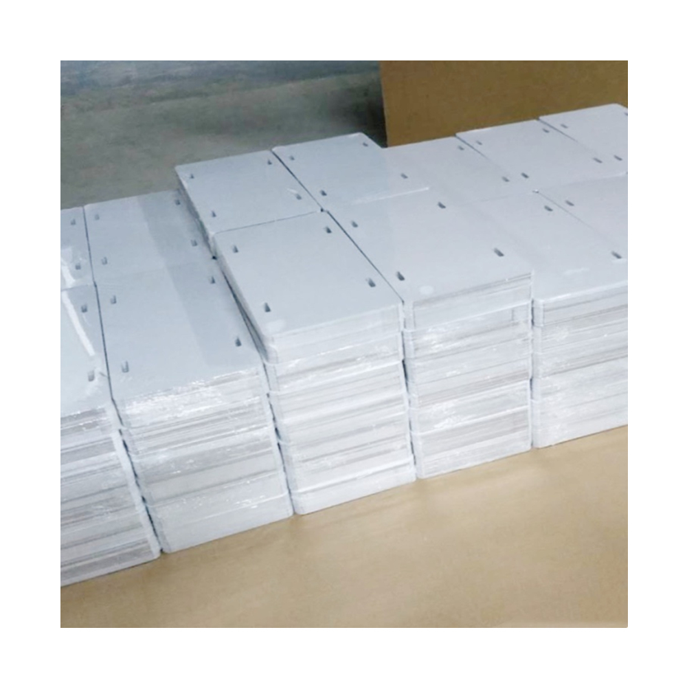 2021 Wholesale Sublimation License Plates Blanks 12"X6"x.025" Heat Transfer Printable Auto Car License Plates Tags