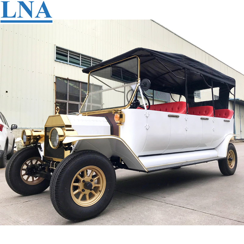 LNA rides smoother 8 seater vintage sightseeing electrical buses