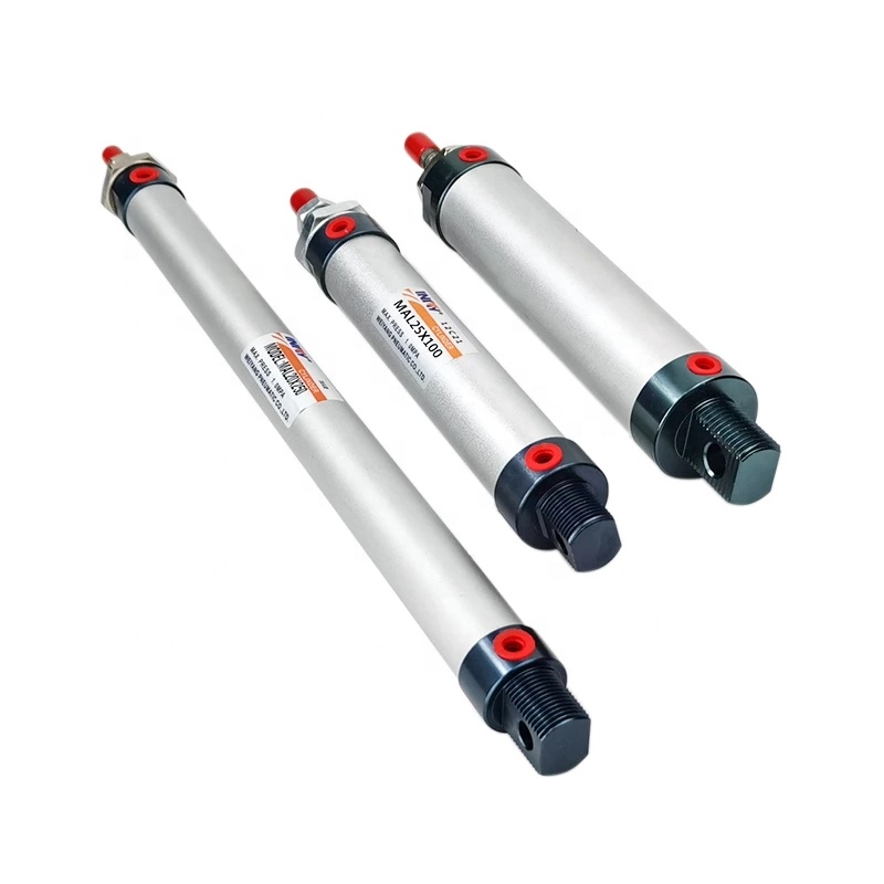 DSNU C85 CM2B CJ2 MA stainless steel slim pneumatic cylinder MAL series Aluminum alloy mini air cylinders for Replace SMC AIRTAC
