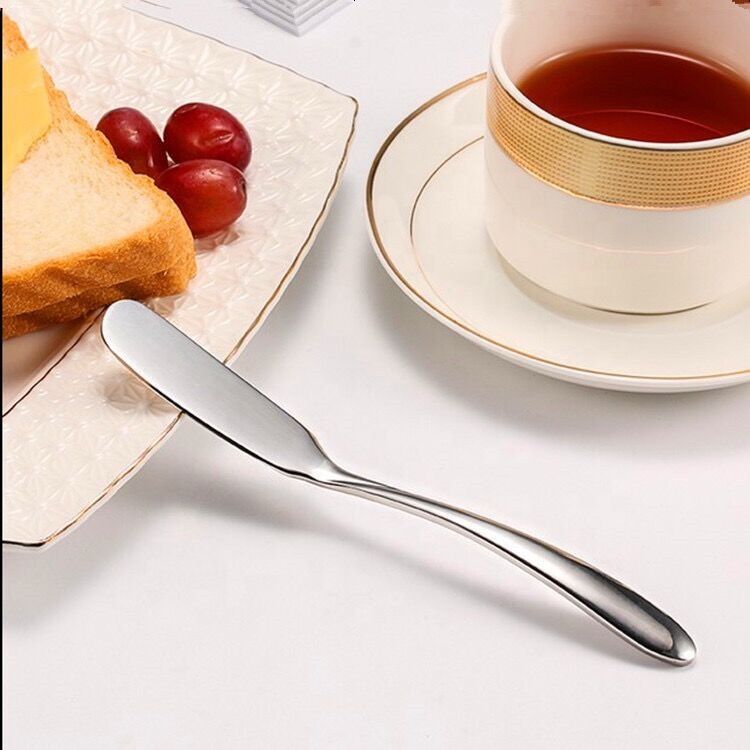 Stainless Steel Classic Spreader Knife Set For Cheese Jelly Jam Dessert