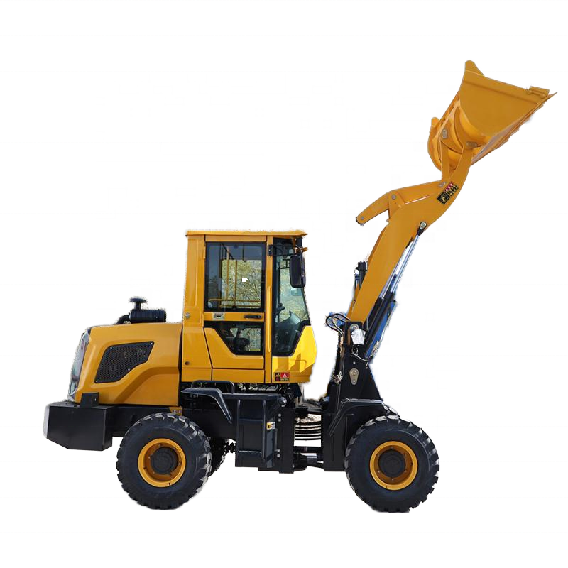 Chinese Factory Direct Export 1.2 ton Mini Loader With Shovel/Joystick/Snow Blade Shovel Loader Mini Farm Loader for sale