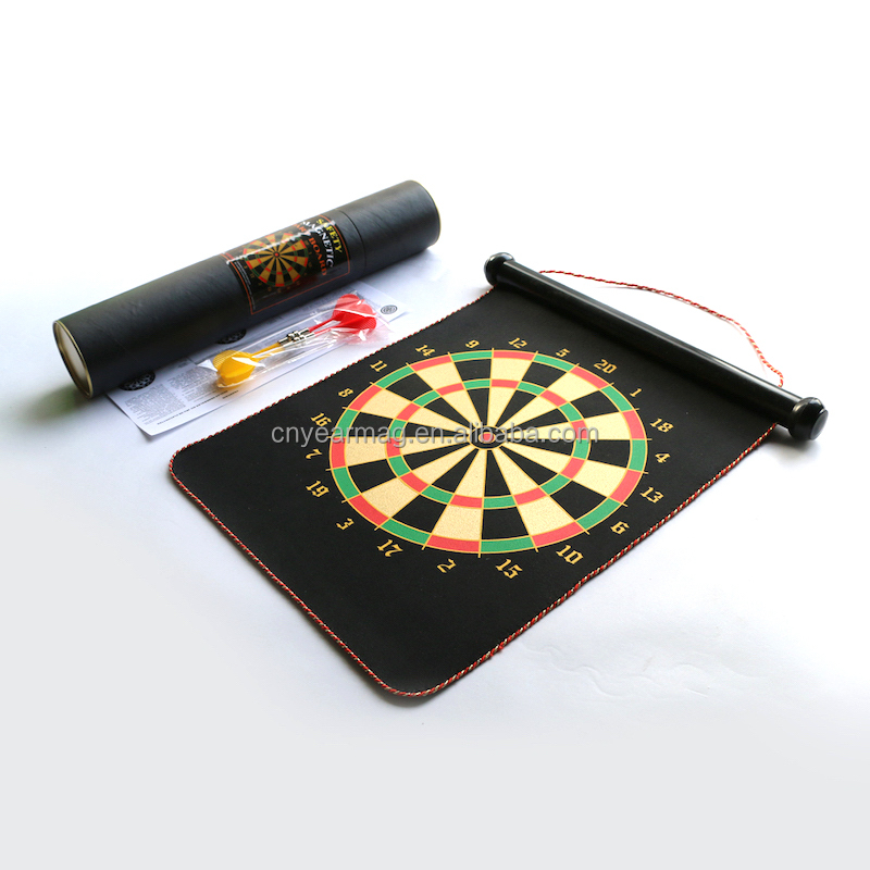 Kid-Safe Indoor Shooting Games Magnetic Dart Board with 6 Magnetic Darts