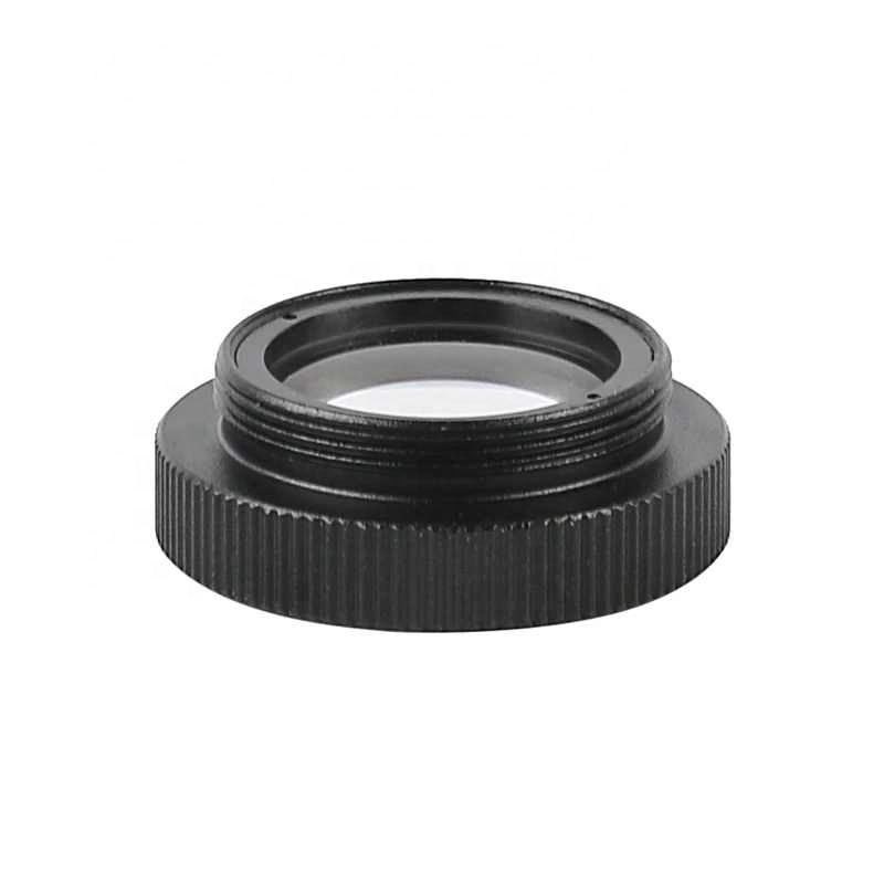 0,5x Barlow Вспомогательный объектив 180X 300X зум C-mount прецизионный параллельный оптический объектив стеклянный объектив