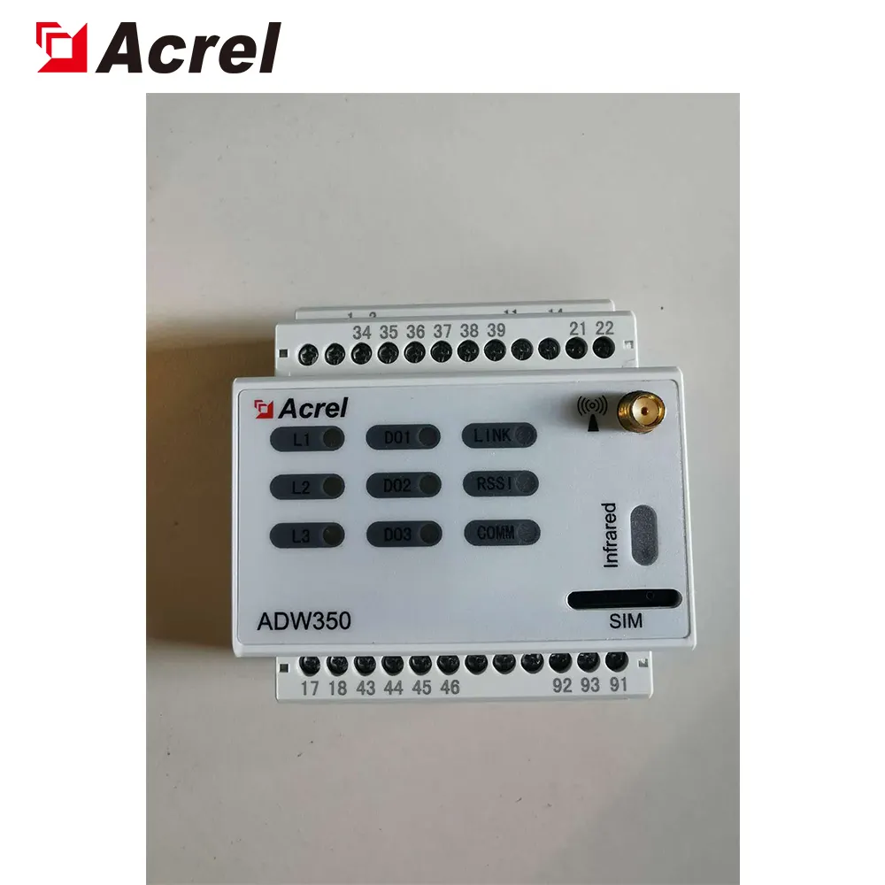 Ac Monitoring Meter ACREL 300286.SZ Telecom Base Multi Channel Ac Energy Meter ADW350 Smart Ac Power Monitor 5G Station Monitoring