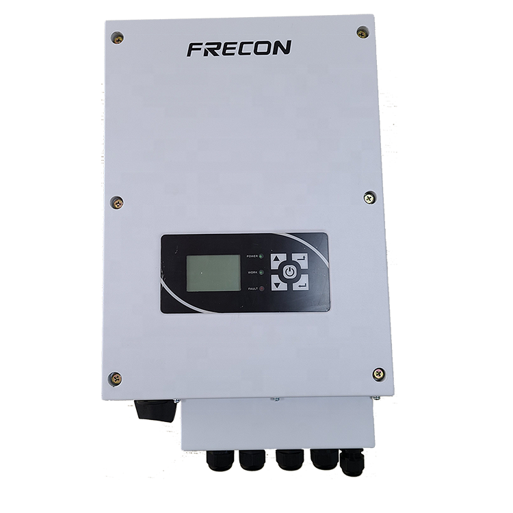 Popular products 5.5kw CE IP65 submissible pump solar inverter 3 phase Application Agricultural irrigation  water supply