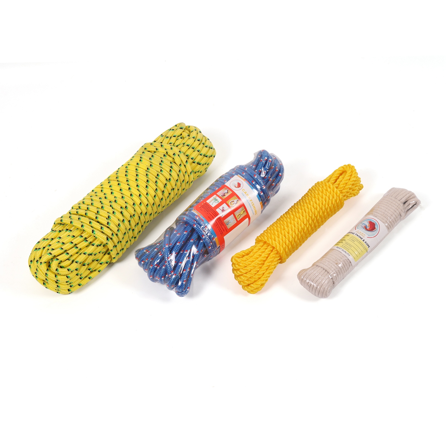High Strength Double Braided Thick Sailing Nylon Rope Polyester Rope OEM Polyester Knitted Fishing Rope