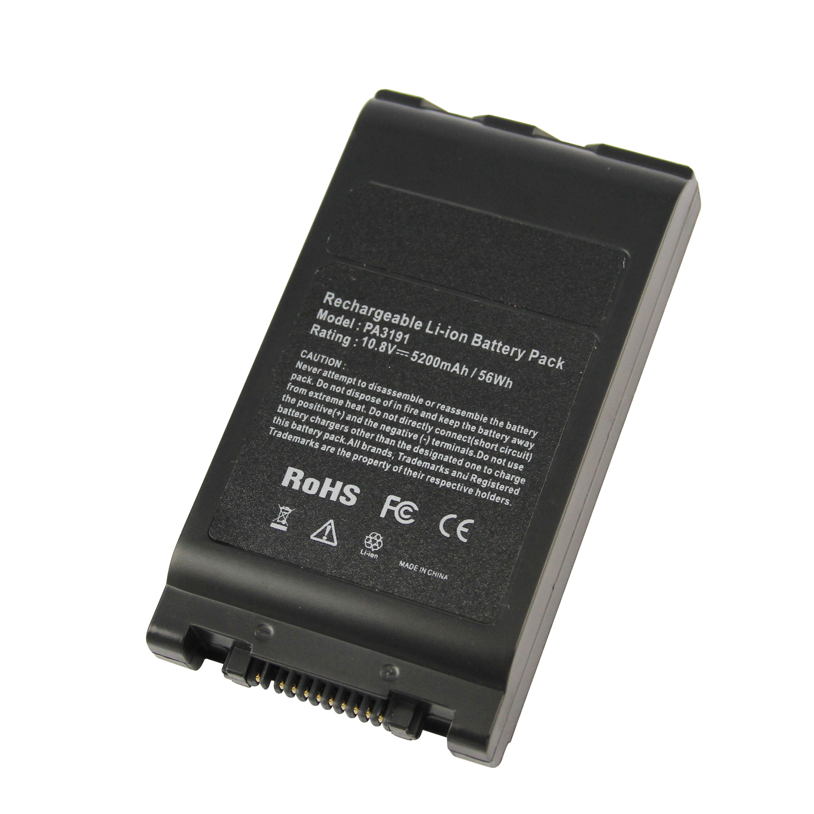 10.8V Laptop battery PA3191 for Toshiba Portege M200 M400 M700 M750 Satellite Pro 6000 6050 6100 R510 R20 R25 Tecra M4 M7 TE2