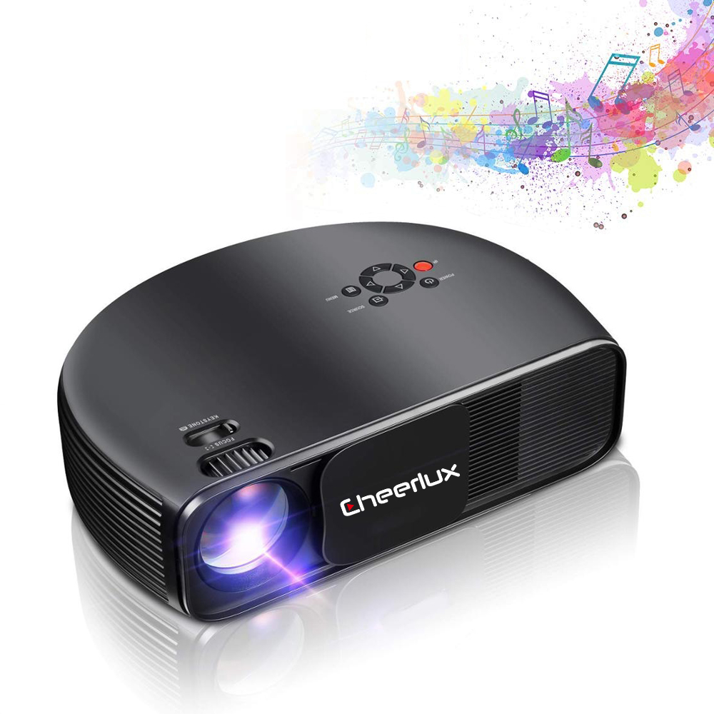Видео проектор Cheerlux 1080P 3600 люмен HD проектор для домашнего кинотеатра умный проектор 4K 3D проектор для домашнего кинотеатра