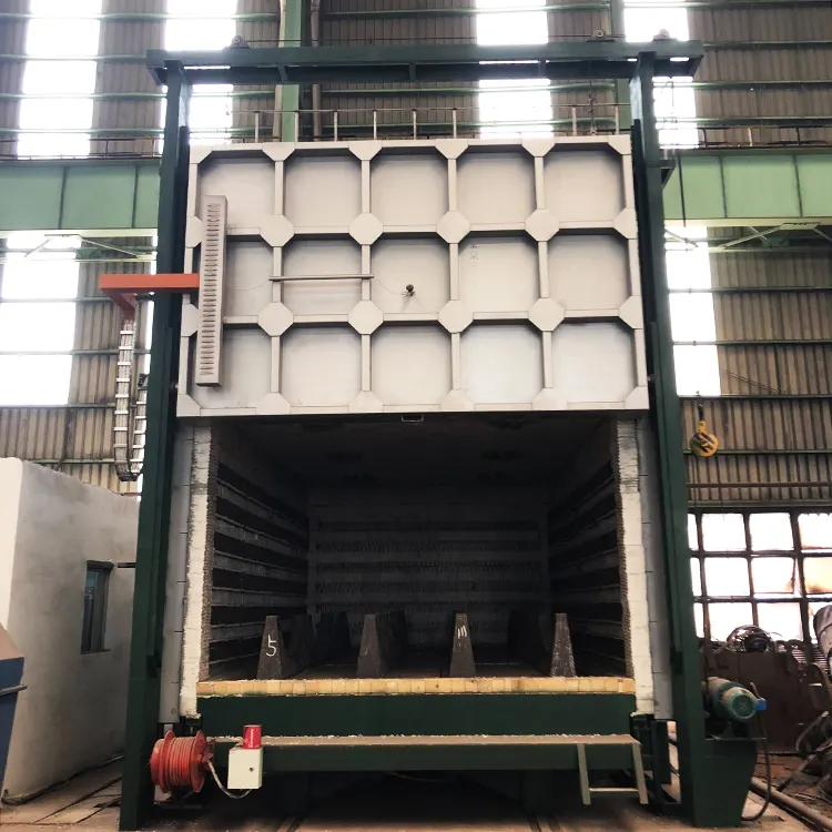 Quenching Furnace Manufacturers Large Heat Treatment Furnace Annealing Quenching Industrial Furnace Bogie Hearth Furnace