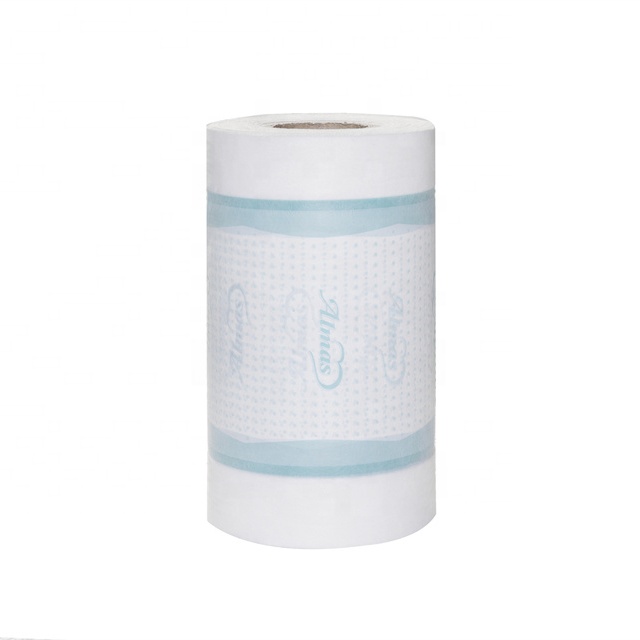 Custom Printed Super Soft PP Spunbonded Nonwoven Fabric PE Film Sanitary Napkin Raw Materials