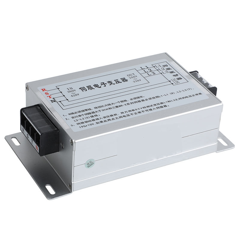 3KVA трехфазный 380V до 220V до 200V интеллигентая (ый) сервопривода электронный трансформатор servo