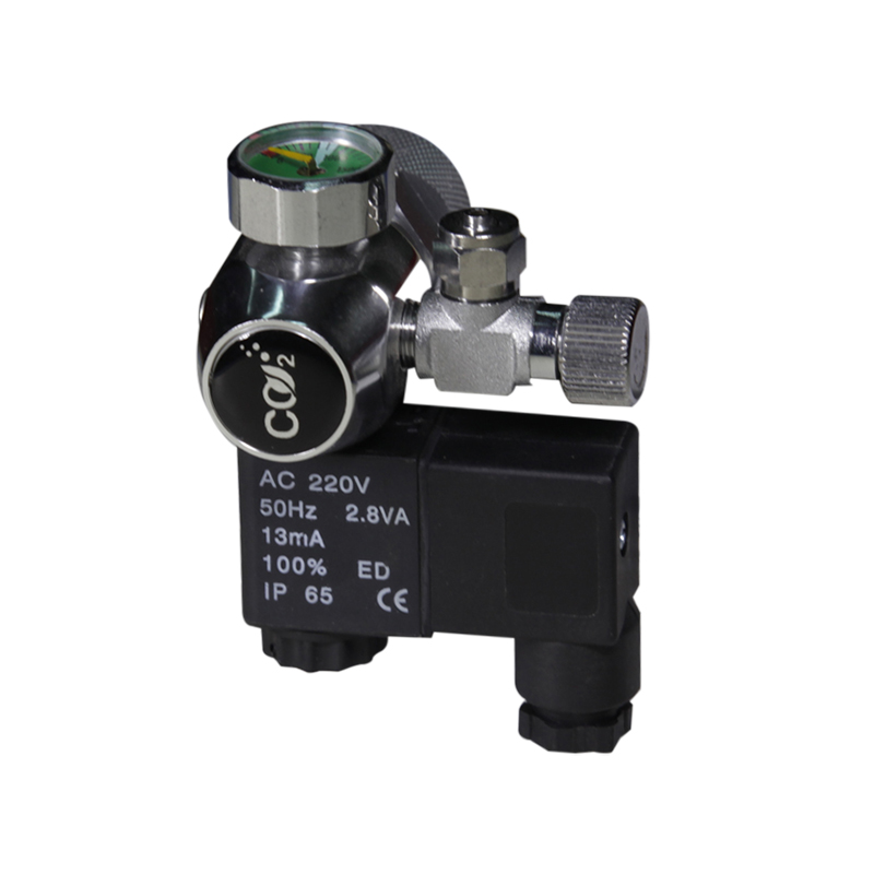 Wholesale High Quality Aquarium Single Gauge Co2 Regulator With Solenoid