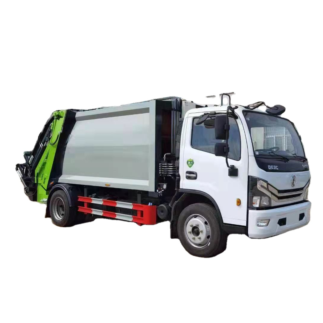 Dongfeng 4*2 8 кубических метров уплотнительный мусоровоз для продажи, мусоровоз