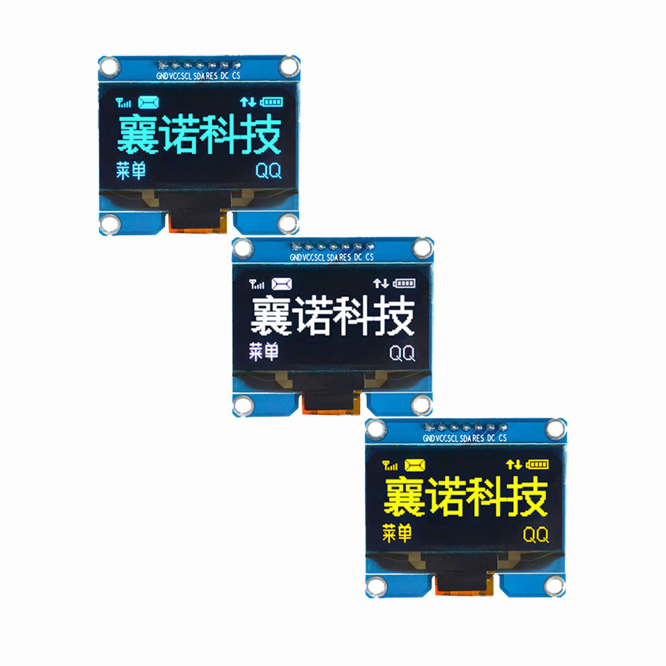 Реальный OLED дисплей, 1,54 "12864 128*64 42.4X38.0 SDP0301 последовательные SPI, I2C межсоединений интегральных схем Графический ЖК-модуль дисплей LCM экран сенсорная панель