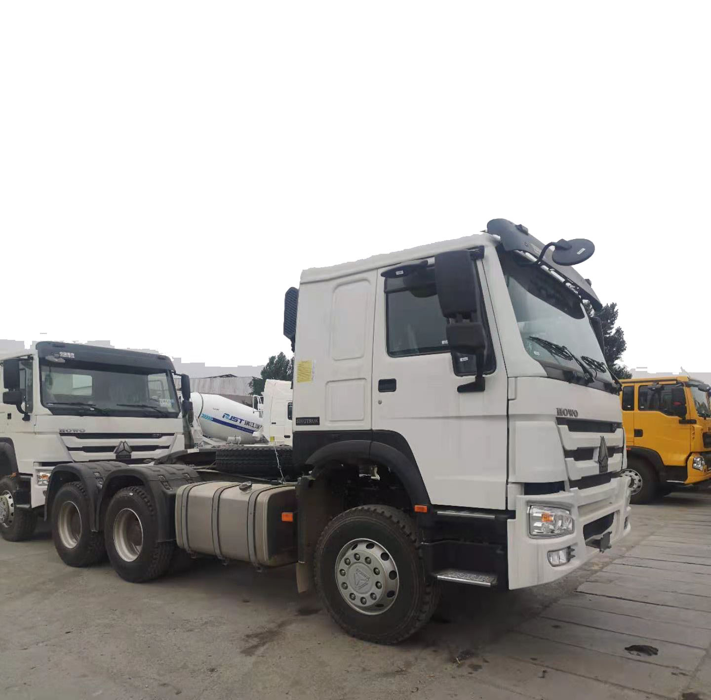 Высококачественная головка трактора HOWO 371hp- 420 hp 6X4 для прицепа