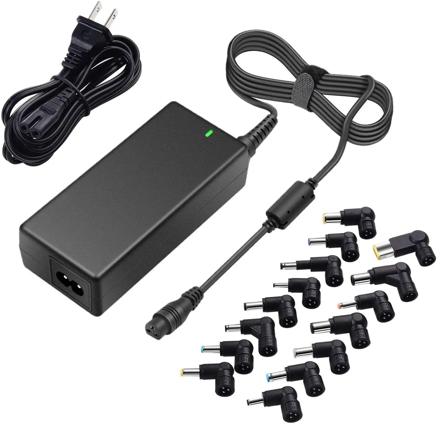 Fast Deliver DC 65w Laptop universal charger with 16 tips for HP Dell Lenovo Samsung Asus Acer