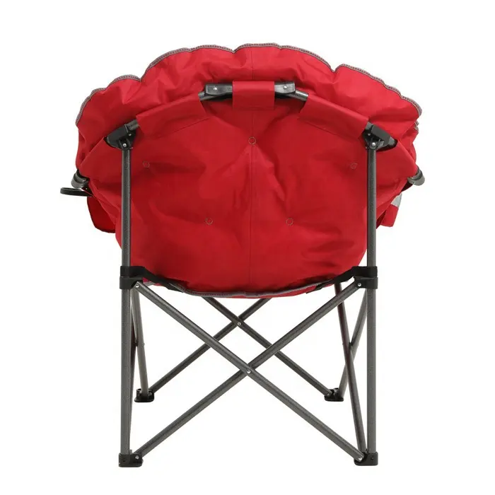 Moon Camping Chair Ergonomic High Back With Removable Cover Outdoor Heavy Duty Lazy Sofa Butterfly Chair