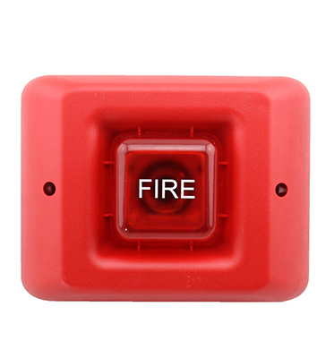 3 Alarm Voice Available 9-35 Vdc LED Strobe Sounder Alarm for Panic Emergency