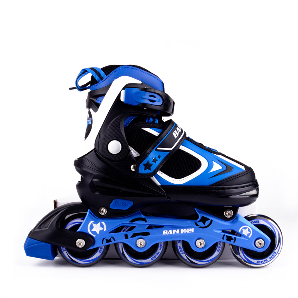 Профессиональный Patines четыре колеса роликовые скорость механизмом взаимного скрепления для катания на роликах коньки обувь