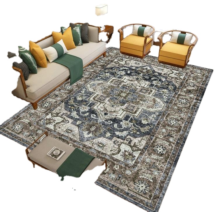 Updated Unique stain resistant cozy texture rug geometric handmade study bedroom carpet