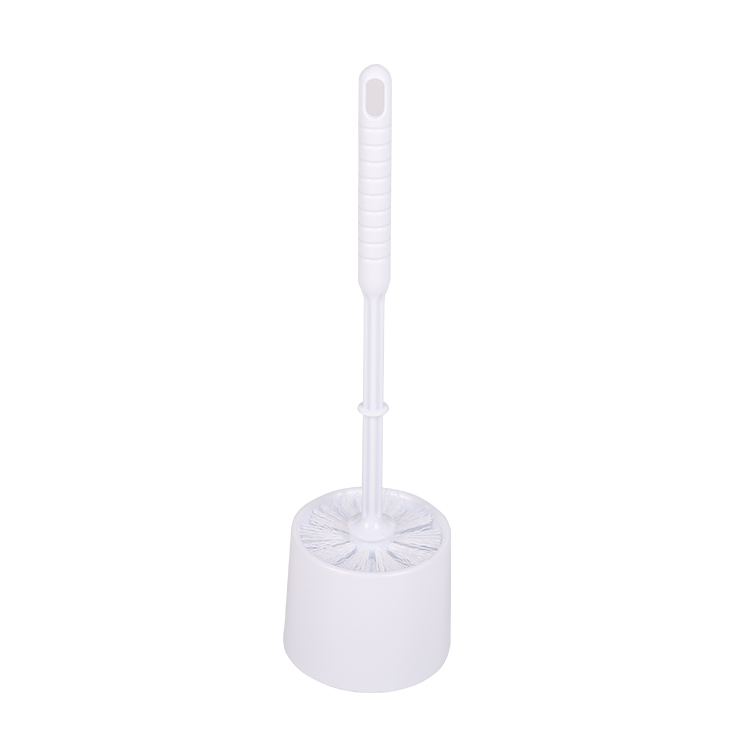 Multifunctional Plastic Household Standing Modern Cup Cleaning TPR Toilet Brush With Holder Set