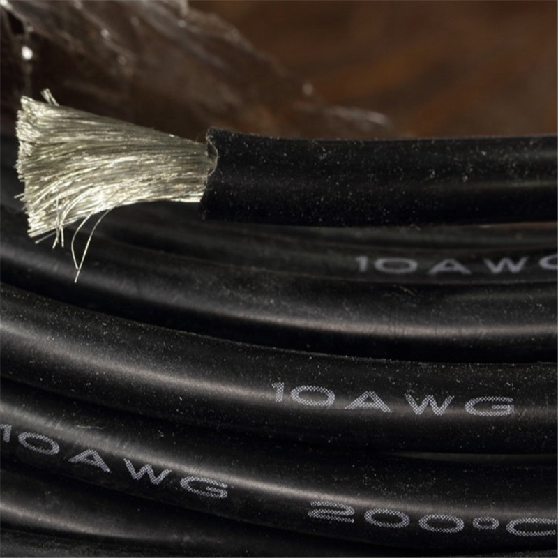 RC мягкий высокотемпературный силиконовый провод 10AWG кабель красный черный цвет для Lipo батареи ESC сервопривод