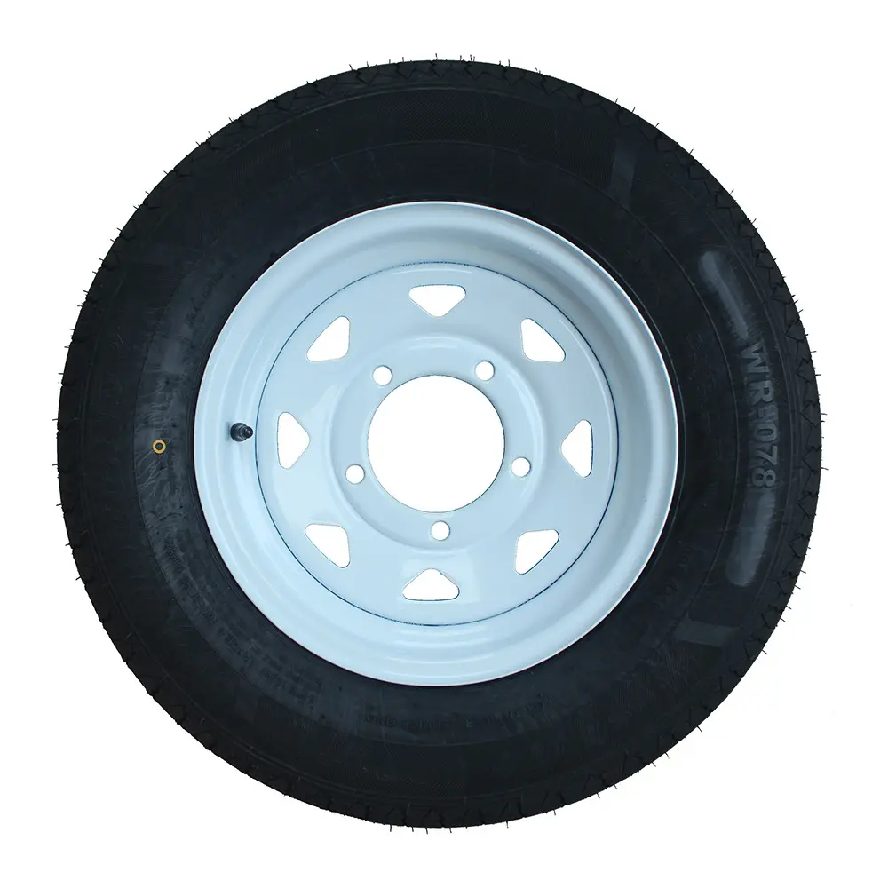 hot sale ST175/80R13 radial tire with steel wheel