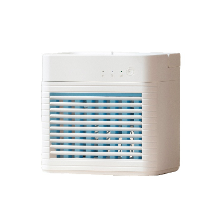 Portable AC Air Conditioner USB Charging Fan Air Cooler Desktop Cooling Mini Air Conditioner Fan with 4000mAh Rechargeable