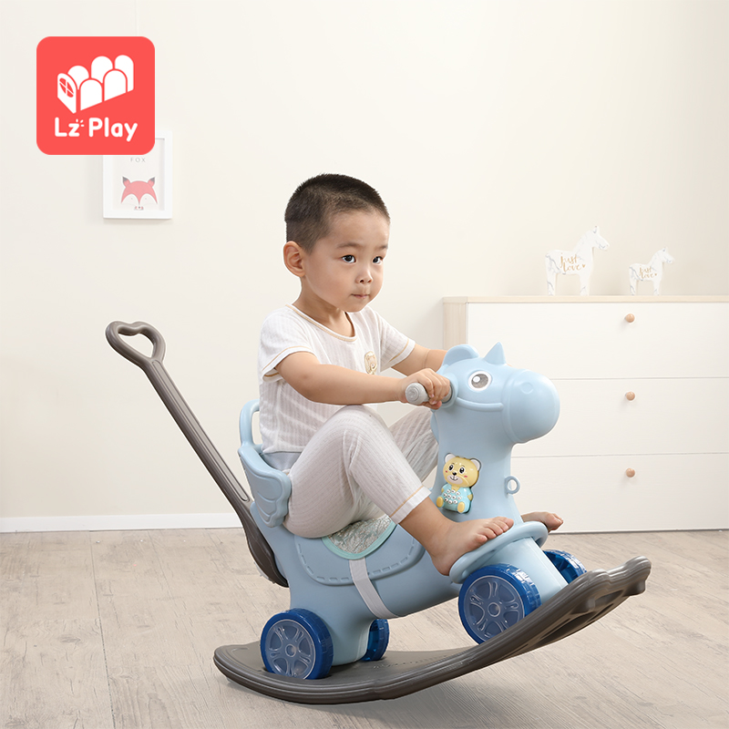 LZplay, Новое поступление, роликовая и тележка 2 в 1, чудо-лошадь, Весенняя лошадка-качалка