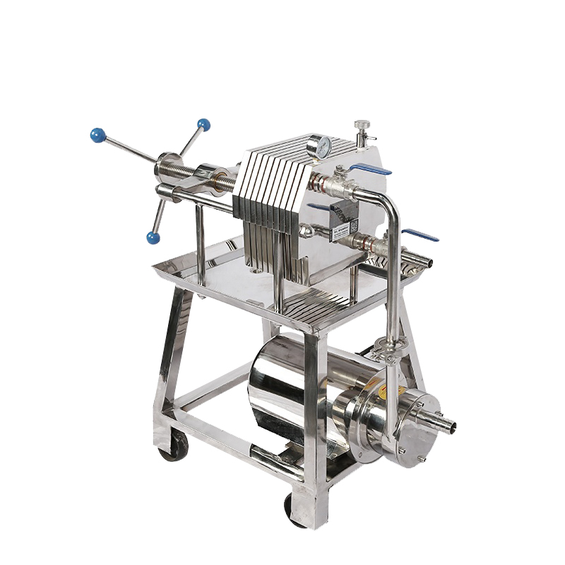 Hot Sell Plate and Frame Pressure Edible Oil Filter Machines with control panel