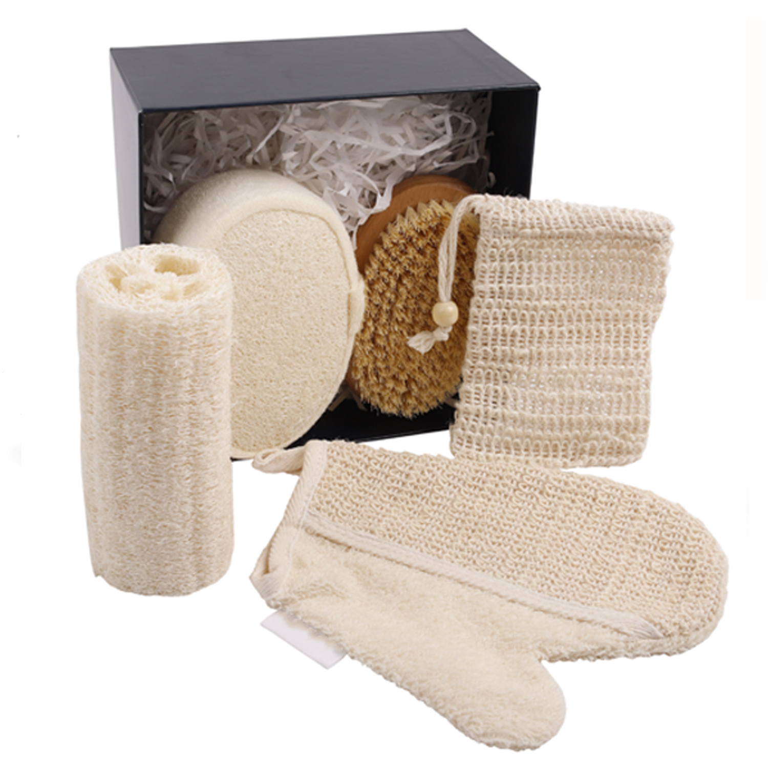 100% натуральная биоразлагаемая натуральная губка Luffa для мытья посуды в ванной и душе, набор из люфы