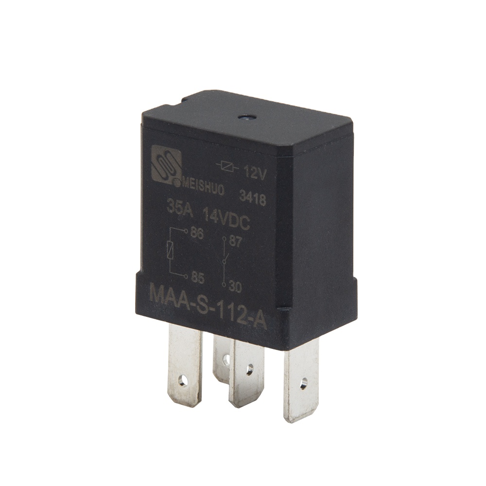 Meishuo MAA-S-112-A 35A реле с 4 шпильки SPST 12v микро автомеханический переключатель 30a